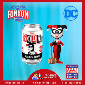 (PRE-ORDER) FunKon 2021 - Funko Vinyl SODA: Harley Quinn (Shared Exclusive)