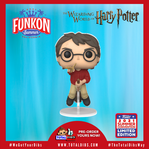 (PRE-ORDER) FunKon 2021 - Pop! Wizarding World of HP: Harry Potter Flying with Winged Key (Shared Exclusive)