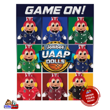 Load image into Gallery viewer, Jollibee Limited Edition UAAP Season 82 Plush Dolls