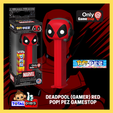 Load image into Gallery viewer, GameStop Exclusive - Pop! PEZ - Marvel: Deadpool (Gamer)
