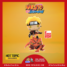Load image into Gallery viewer, (PRE-ORDER) Pop! Animation: Naruto Shippuden - Naruto on Gamakichi (Hot Topic Exclusive)

