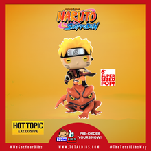 Load image into Gallery viewer, (PRE-ORDER) Pop! Animation: Naruto Shippuden - Naruto on Gamakichi (Hot Topic Exclusive)