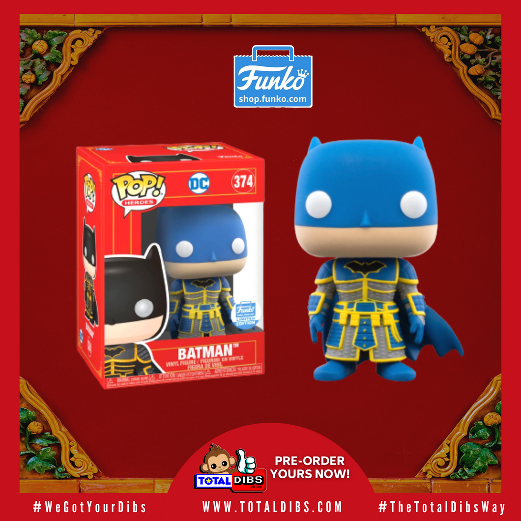 (PRE-ORDER) Funko Shop Exclusive - Pop! Heroes DC Comics: Imperial Palace Batman (Blue)