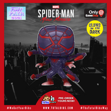 Load image into Gallery viewer, (PRE-ORDER) GameStop Exclusive - Pop! Marvel Gamerverse - Miles Morales Programmable Matter Suit GITD