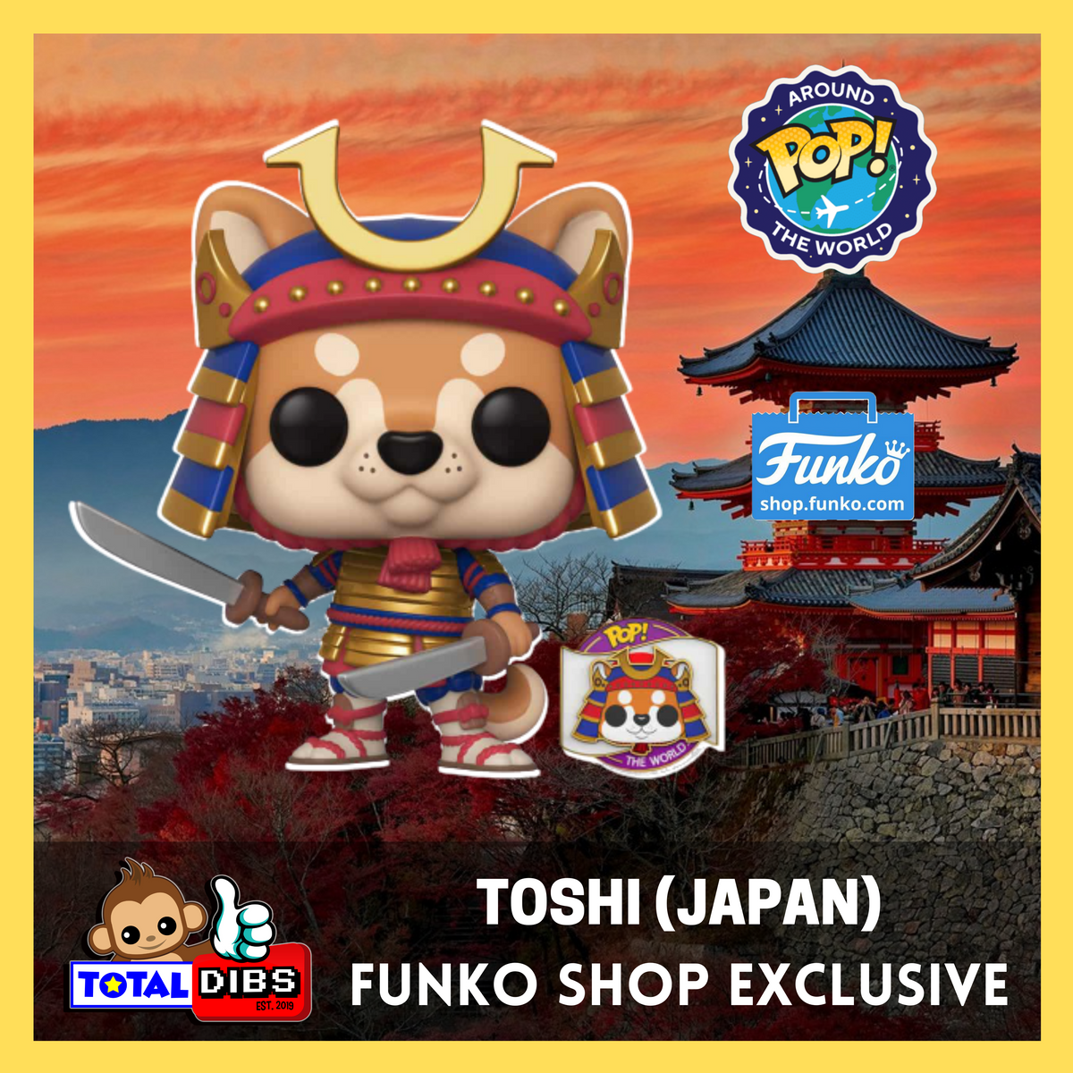 Funko Shop Exclusive - Pop! Around the World - Toshi (Japan