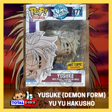 Load image into Gallery viewer, (PRE-ORDER) Hot Topic Exclusive - Pop! Animation Yu Yu Hakusho - Yusuke (Demon Form)