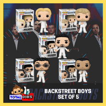 Load image into Gallery viewer, (PRE-ORDER) Pop! Rocks - Backstreet Boys (with Vinyl Record Combo or Stand-Alone)
