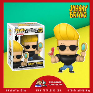 (PRE-ORDER) Pop! Animation: Cartoon Network - Johnny Bravo with Mirror & Comb