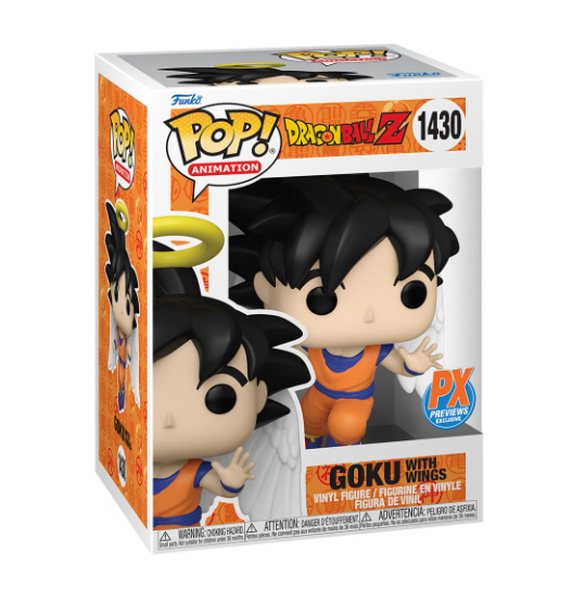 (PRE-ORDER) Pop! Animation: Dragonball Z - Goku with Wings (PX Previews Exclusive)