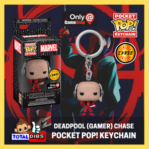 GameStop Exclusive - Pocket Pop! Keychain - Marvel: Deadpool (Gamer) CHASE