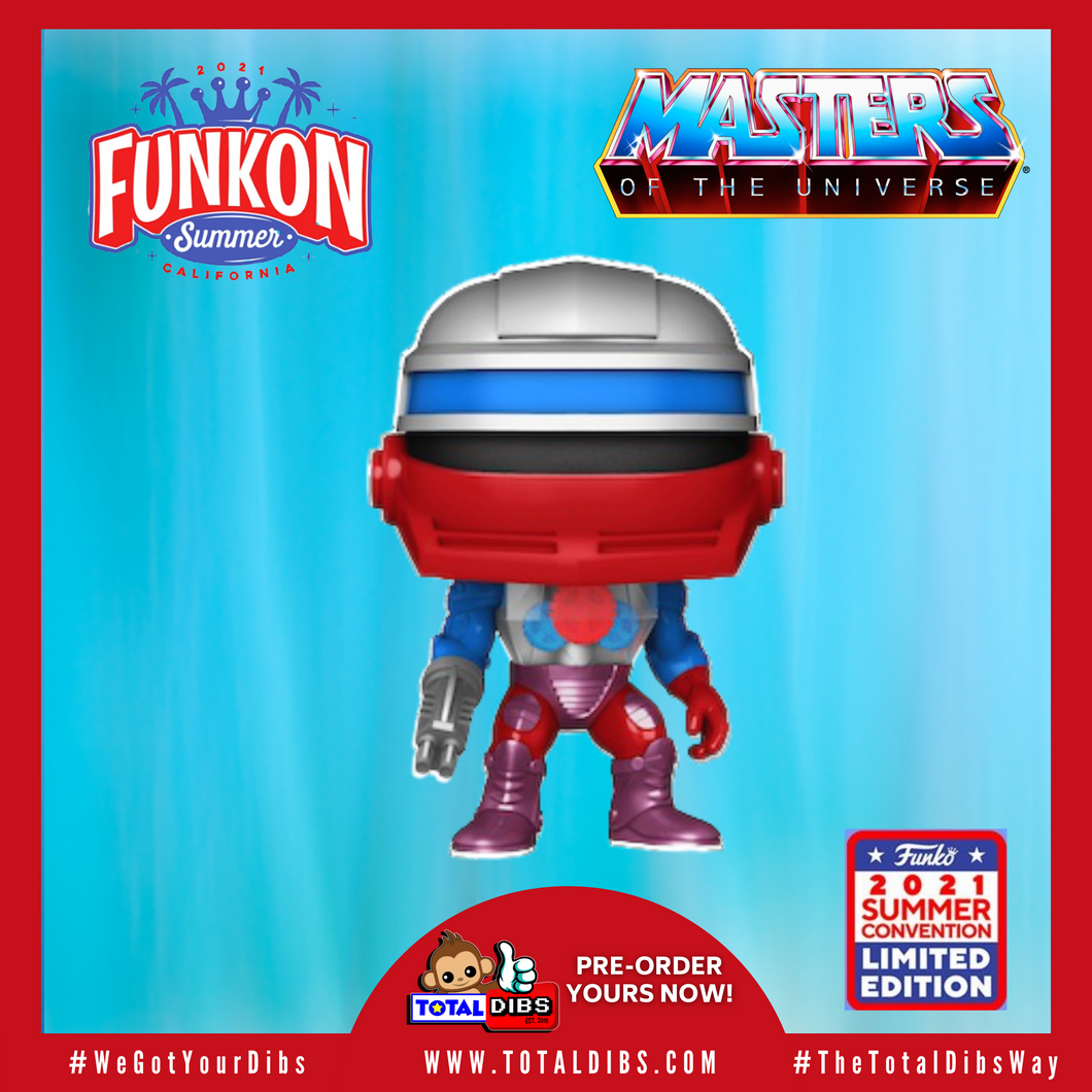 (PRE-ORDER) FunKon 2021 - Pop! MOTU: Roboto (Shared Exclusive)