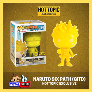 Hot Topic Exclusive - Pop! Animation - Naruto Six Path GITD