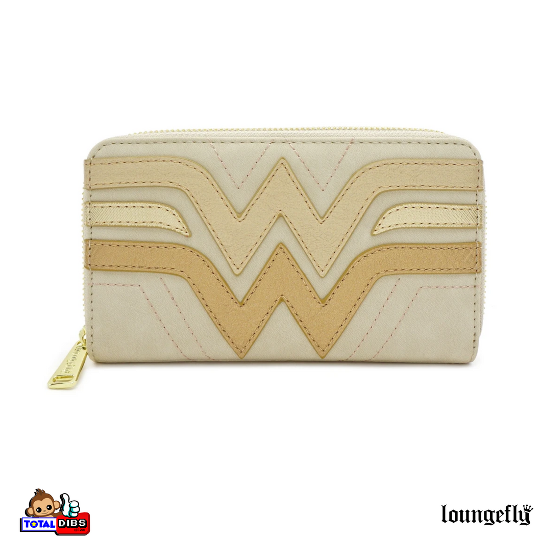 Loungefly - DC Comics Wonder Woman - Quilted Zip Around Wallet