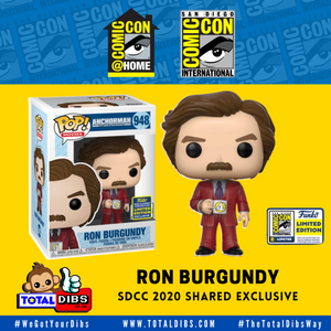(PRE-ORDER) SDCC 2020 Shared Exclusive - Anchorman: Ron Burgundy
