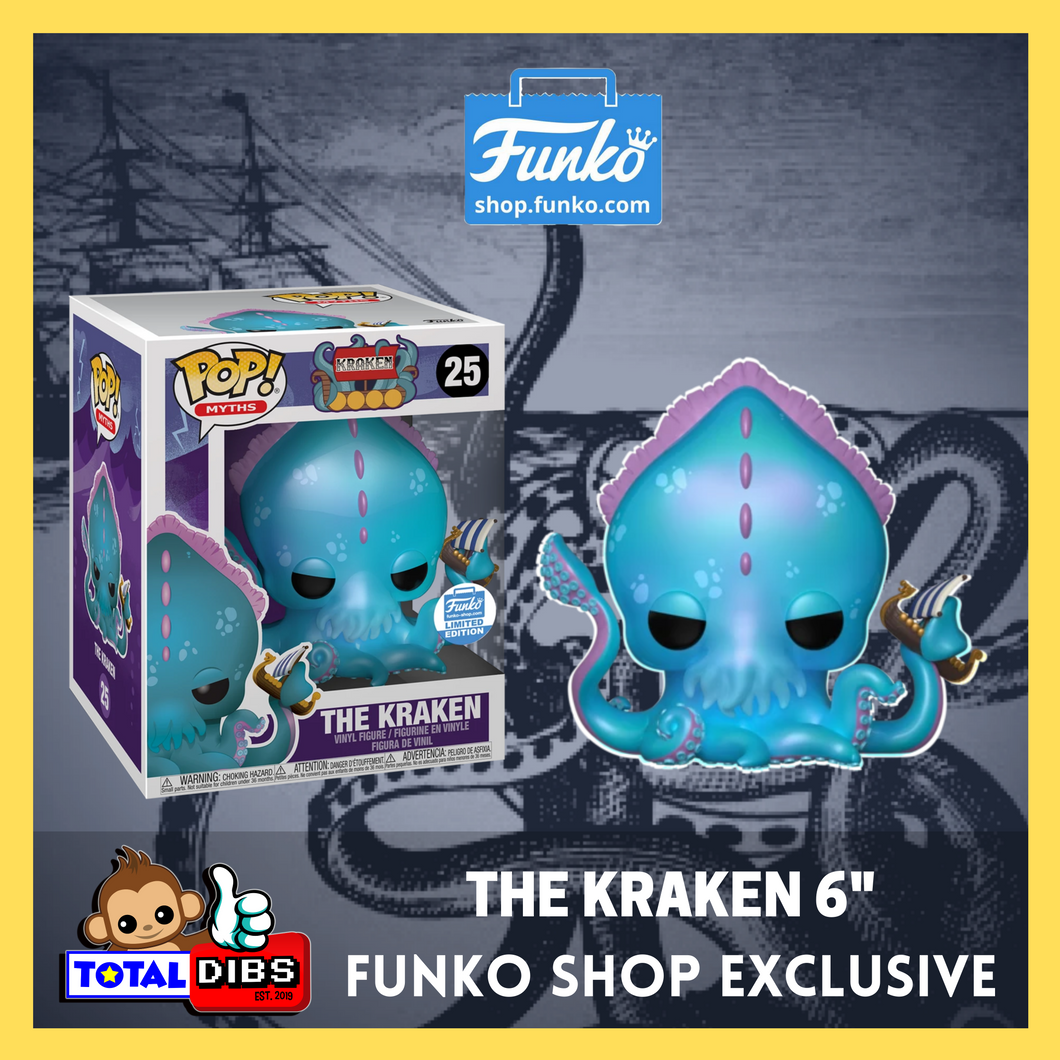 (PRE-ORDER) Funko Shop Exclusive - Pop! Myths - Kraken 6