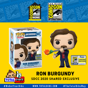 (PRE-ORDER) SDCC 2020 Shared Exclusive - Anchorman: Ron Burgundy (Flaming Flute)