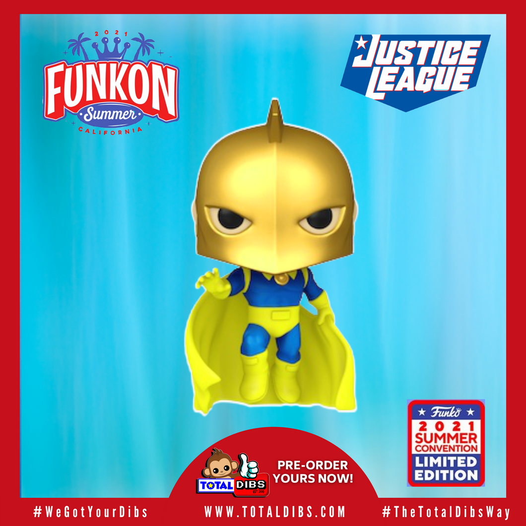 (PRE-ORDER) FunKon 2021 - Pop! DC Justice League: Doctor Fate (Shared Exclusive)
