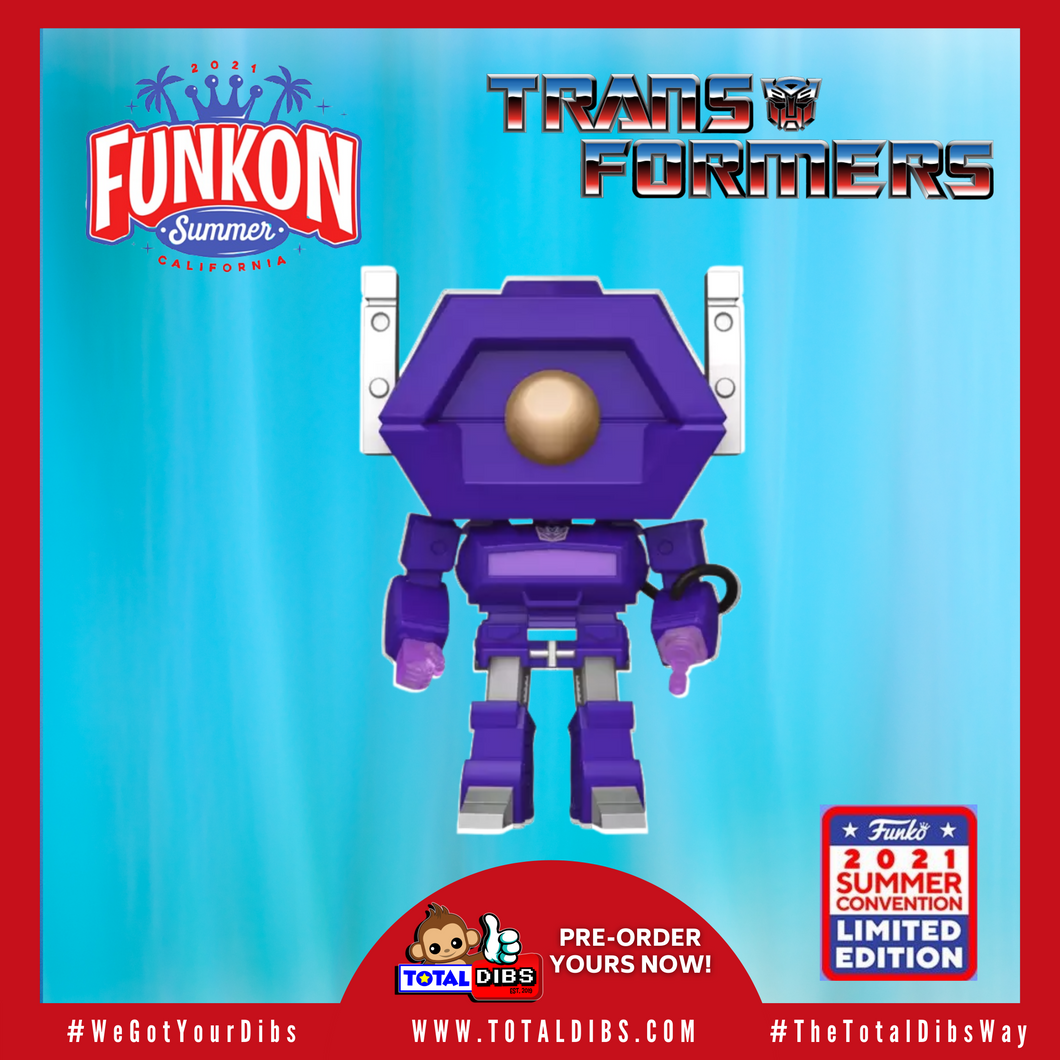 (PRE-ORDER) FunKon 2021 - Pop! Transformers: Shockwave (Shared Exclusive)