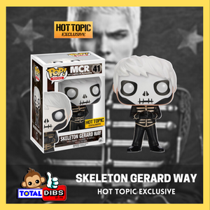 Hot Topic Exclusive - Pop! Rocks - Skeleton Gerard Way