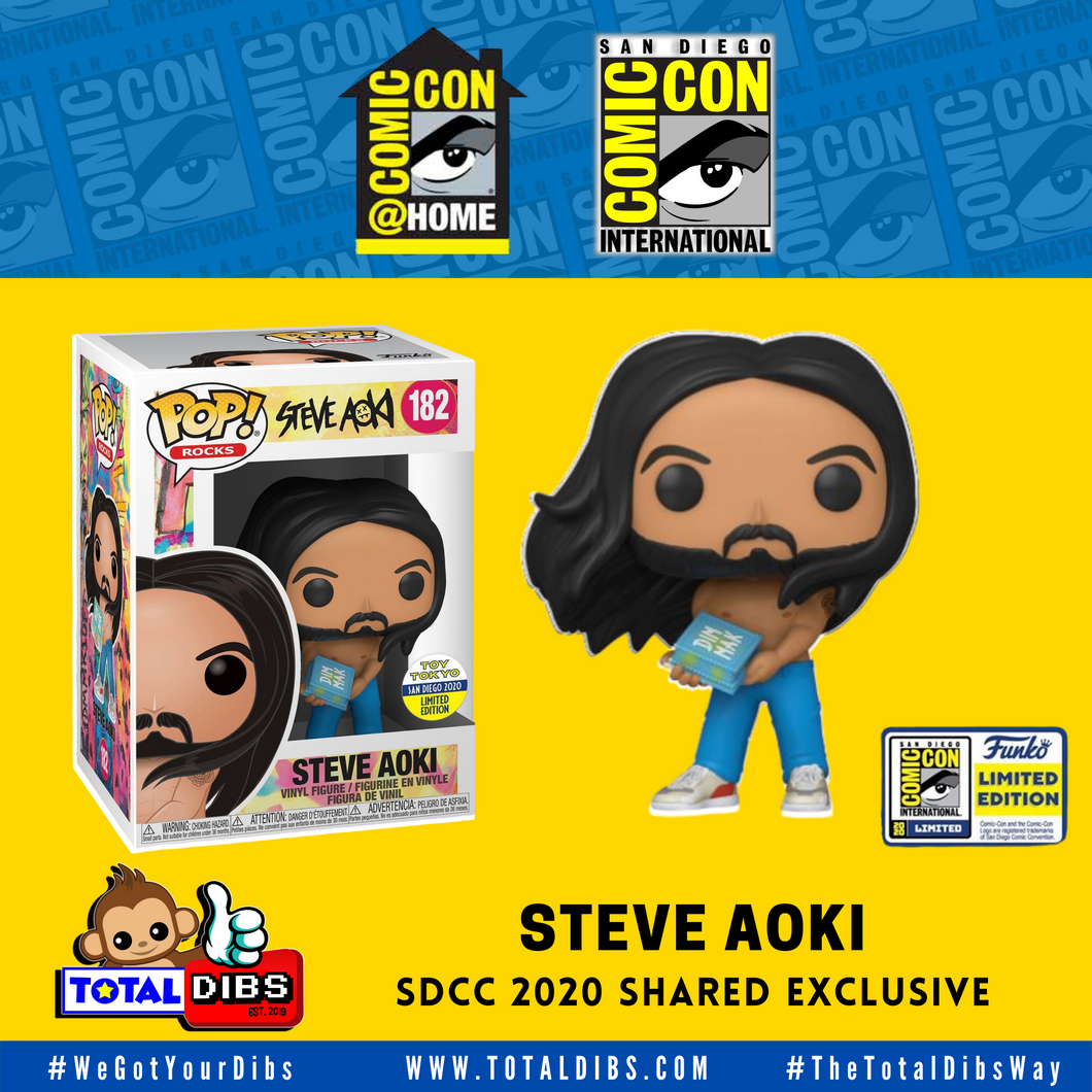 (PRE-ORDER) SDCC 2020 Shared Exclusive - Steve Aoki