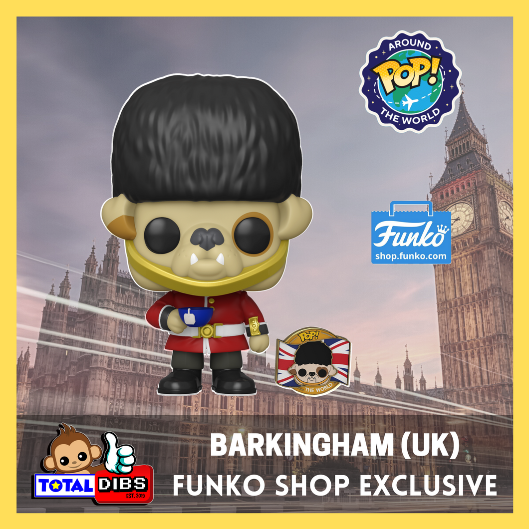 (PRE-ORDER) Funko Shop Exclusive - Barkingham (Pop Around The World - UK)