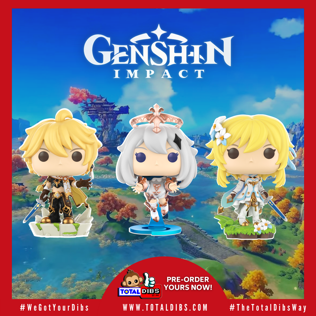 (PRE-ORDER) Pop! Asia: Genshin Impact - Paimon, Aether, and Lumine (Set of 3 Regulars)
