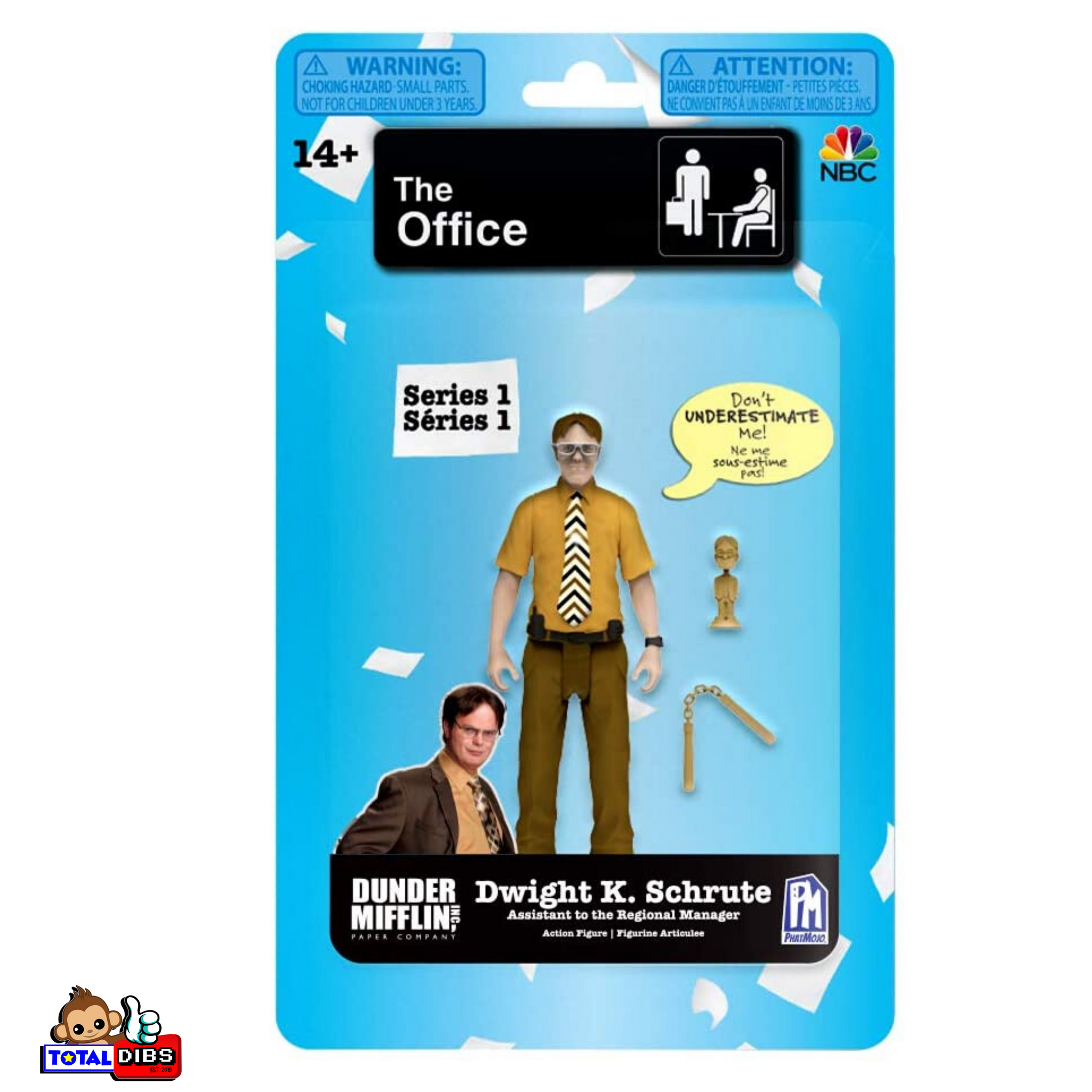 Dwight action figure shop