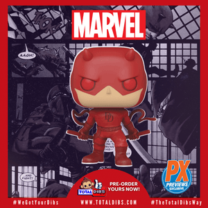 (PRE-ORDER) Pop! Marvel: Daredevil Action Pose (PX Previews Exclusive)