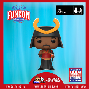 (PRE-ORDER) FunKon 2021 - Pop! The Office: Stanley as Warrior (Shared Exclusive)