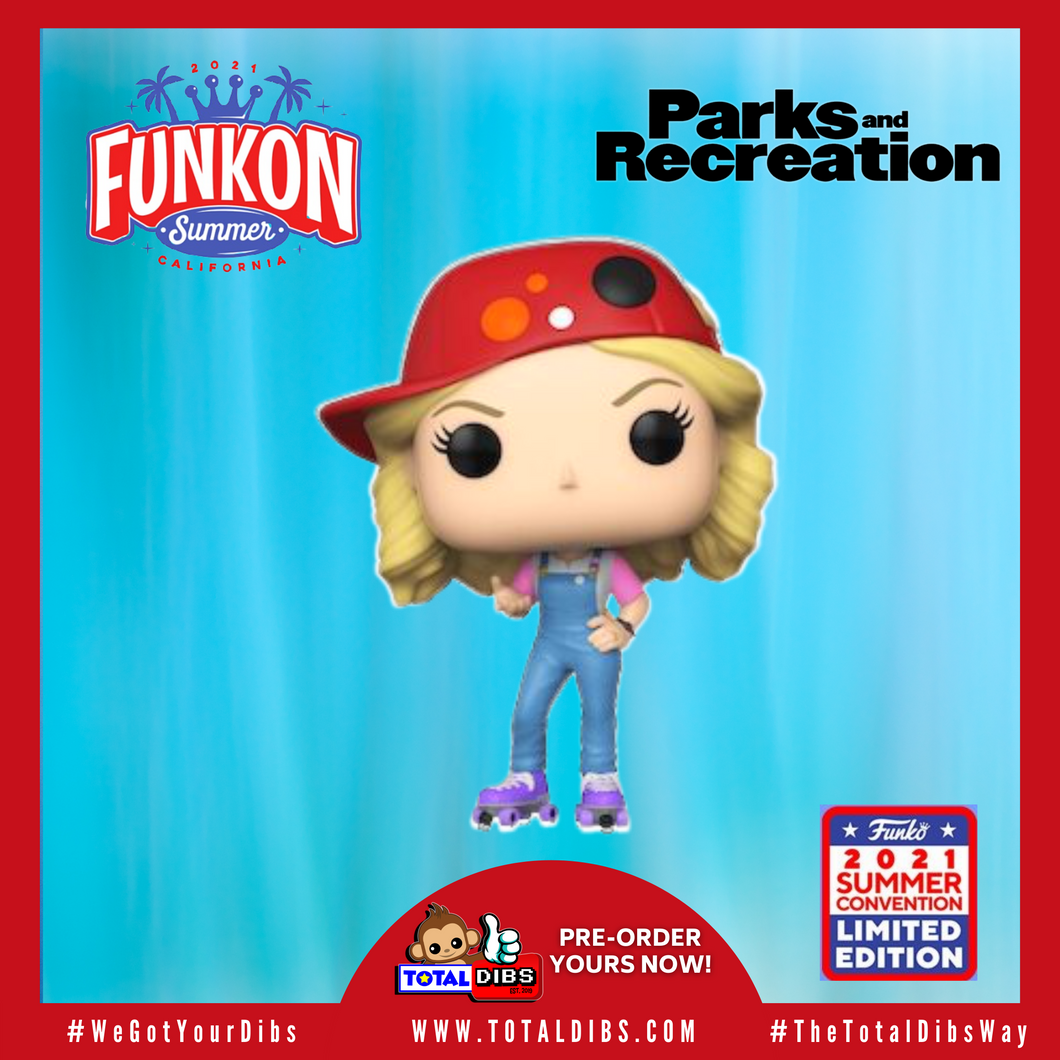 (PRE-ORDER) FunKon 2021 - Pop! Parks and Recreation: Filibuster Leslie (Shared Exclusive)