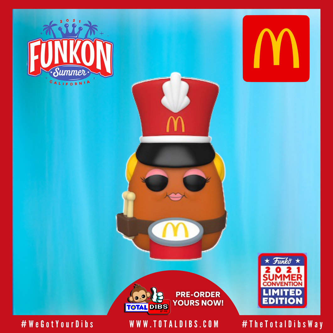 (PRE-ORDER) FunKon 2021 - Pop! McDonald's: Drummer McNugget (Shared Exclusive)