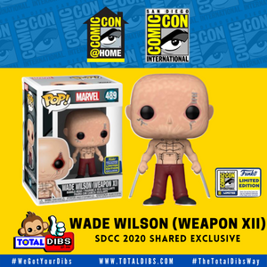 (PRE-ORDER) SDCC 2020 Shared Exclusive - Marvel: Wade Wilson (Weapon XII)