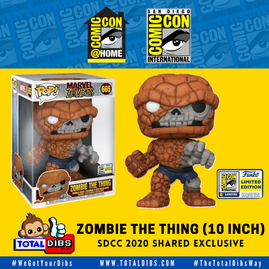 (PRE-ORDER) SDCC 2020 Shared Exclusive - Marvel Zombies: Zombie The Thing 10