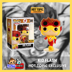 Hot Topic Exclusive - Pop! Heroes - Kid Flash
