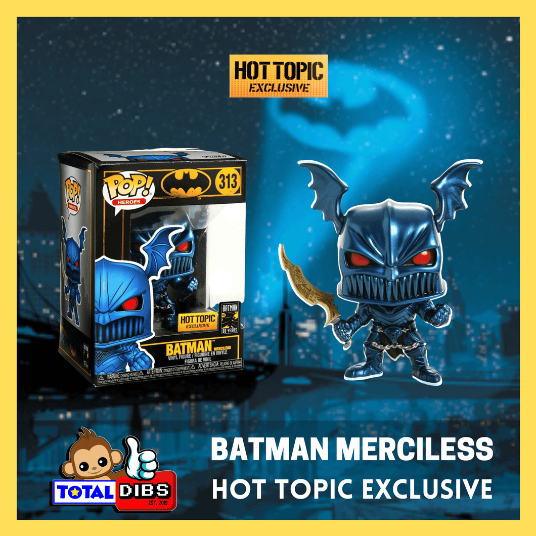 Hot Topic Exclusive - Pop! Heroes - Batman Merciless (Metallic)