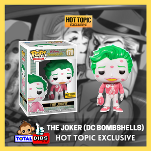 (PRE-ORDER) Hot Topic Exclusive - Pop! Heroes - The Joker (DC Bombshells)