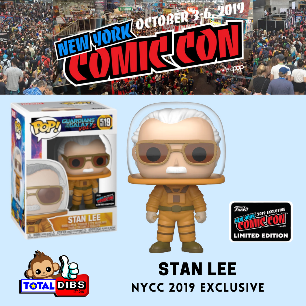 NYCC 2019 Exclusive - Pop! Marvel GOTG2: Stan Lee