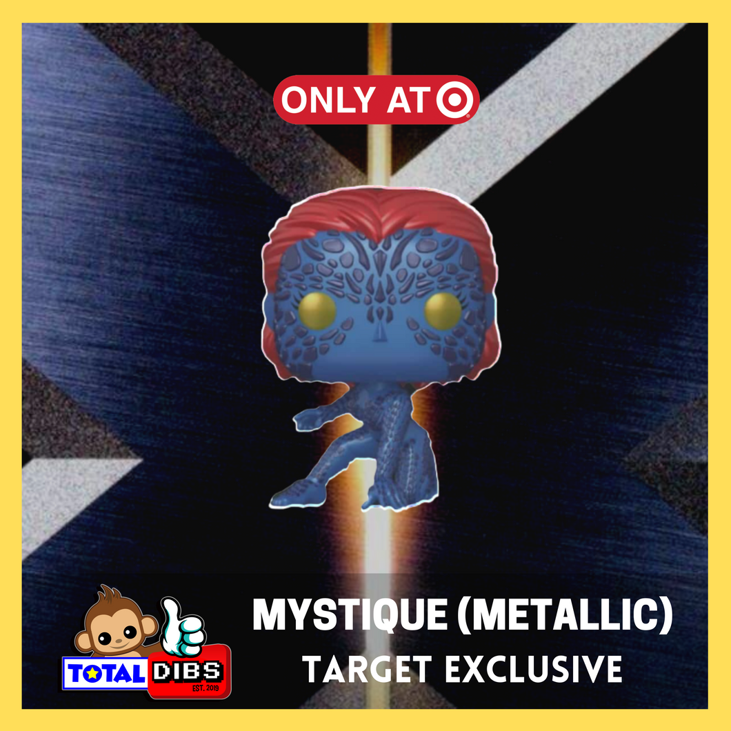 (PRE-ORDER) Target Exclusive - Pop! Marvel X-Men 20th Anniversary - Mystique (Metallic)