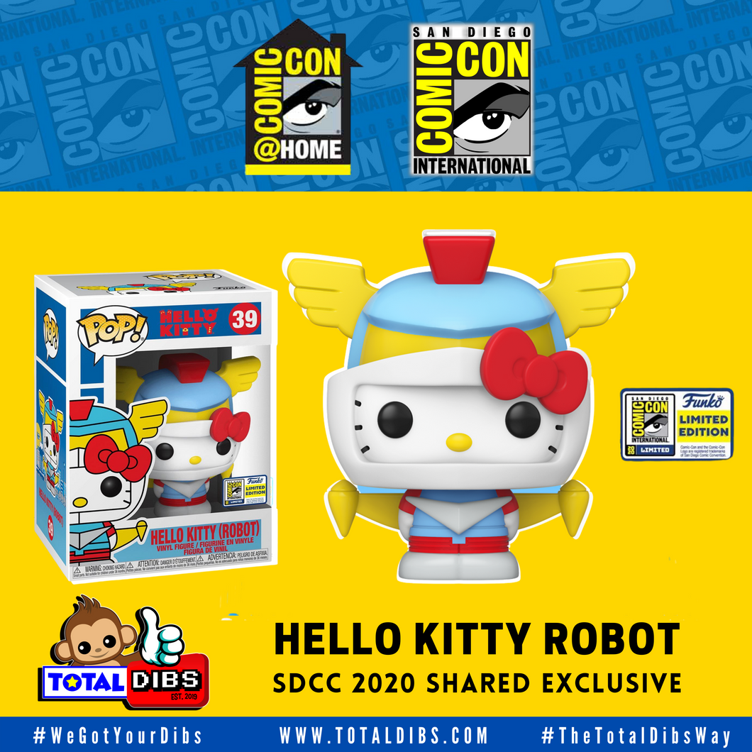 (PRE-ORDER) SDCC 2020 Shared Exclusive - Hello Kitty Robot