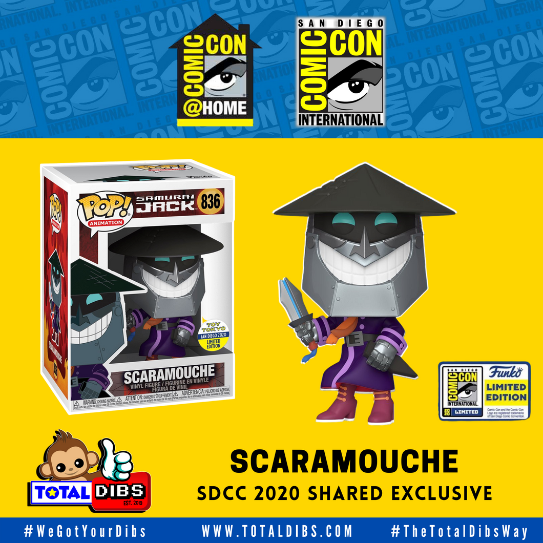 (PRE-ORDER) SDCC 2020 Shared Exclusive - Samurai Jack: Scaramouche