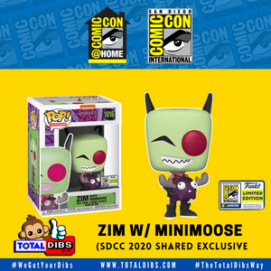 (PRE-ORDER) SDCC 2020 Shared Exclusive - Invader Zim: Zim with Minimoose