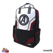 Load image into Gallery viewer, Loungefly - Marvel Avengers Endgame Suit - Square Nylon Backpack
