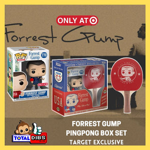 Target Exclusive - Pop! Movies - Forrest Gump Ping Pong Collectors Box