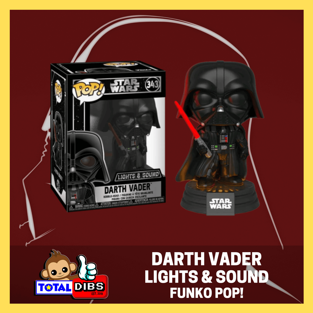 (PRE-ORDER Batch 2) Pop! Star Wars - Darth Vader Lights & Sound
