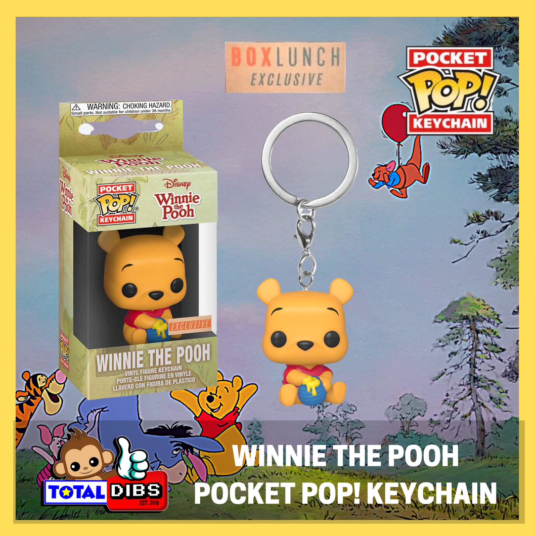 BoxLunch Exclusive - Pocket Pop! Keychain - Disney: Winnie The Pooh