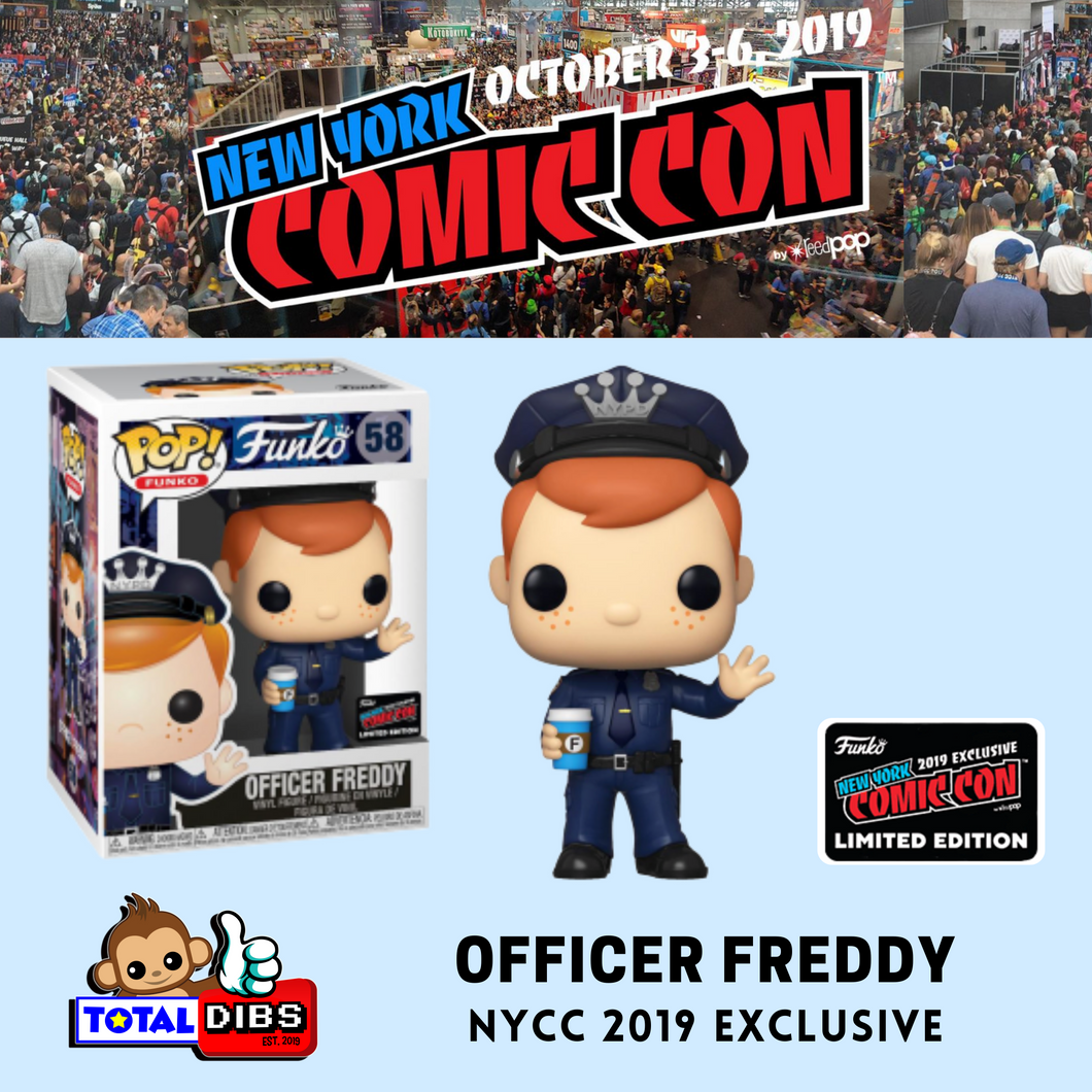 NYCC 2019 Exclusive - Pop! Funko: Officer Freddy