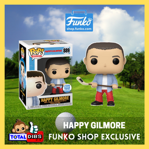 (PRE-ORDER) Funko Shop Exclusive - Pop! Movies - Happy Gilmore with Hockey Stick