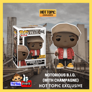 Hot Topic Exclusive - Pop! Rocks - Notorious B.I.G. with Champagne