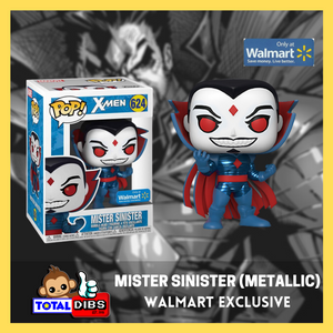 (PRE-ORDER) Walmart Exclusive - Pop! - X-Men Mister Sinister (Metallic)