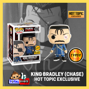 Hot Topic Exclusive - Pop! Animation Full Metal Alchemist - King Bradley Chase Pop!